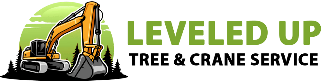 Leveled-Up-Tree-and-Crane-Service-Logo